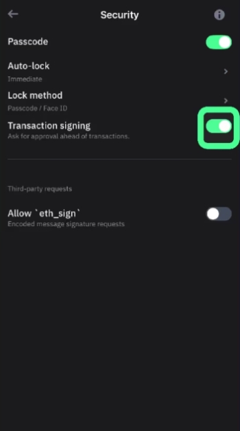 Bezbjednosne postavke