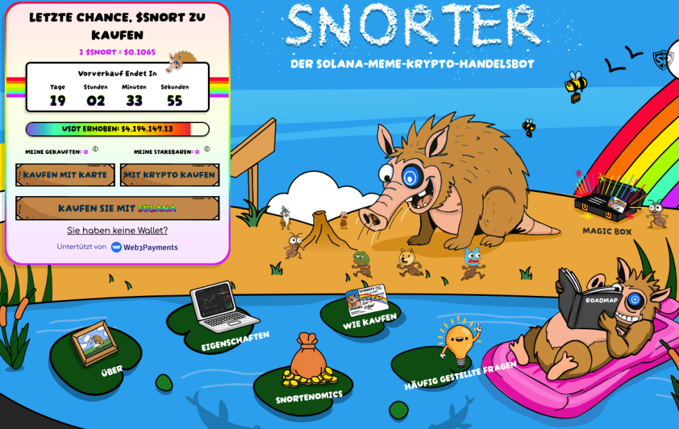 Quelle: Snorter-token.com
