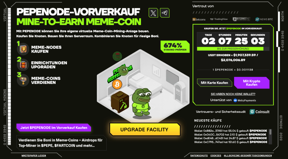 Quelle: Pepenode.io