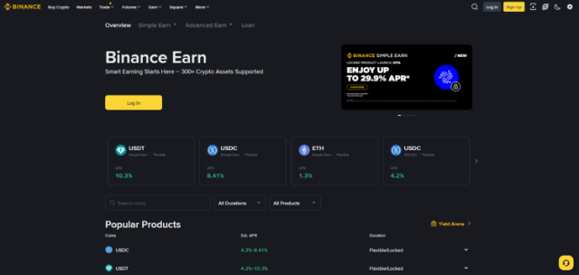 Binance Earn