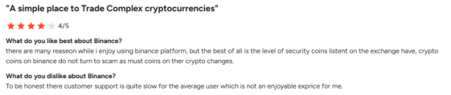 Binance Real User Reviews and Experience