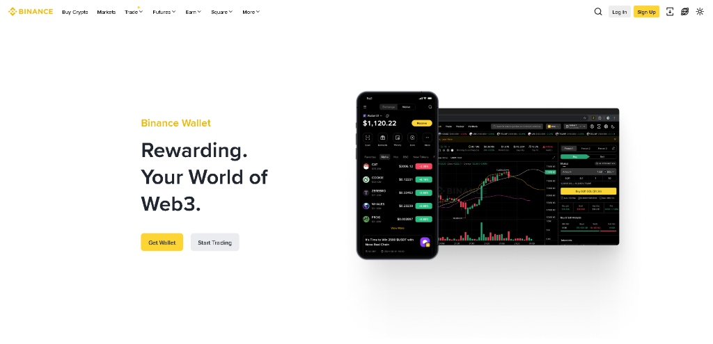 Binance Wallet siguran način za trgovinu Bitcoina i altcoina