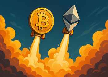 Rosnące kryptowaluty, czyli Bitcoin i Ethereum, znowu w akcji