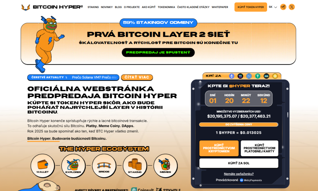 Prečo bude Bitcoin Hyper pravdepodobne získavať na hodnote