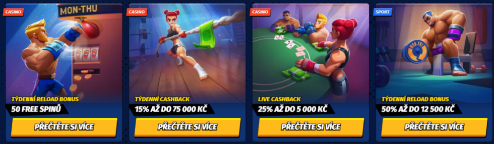 Zahraniční casino bonus za registraci