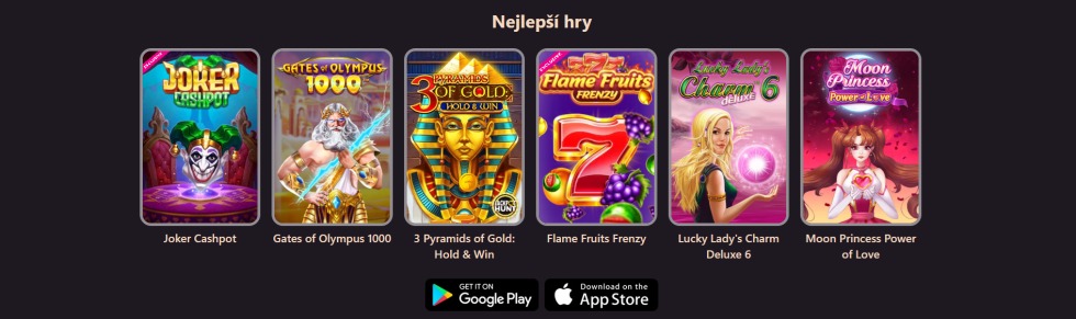 Live casino Dragonia nabídka her