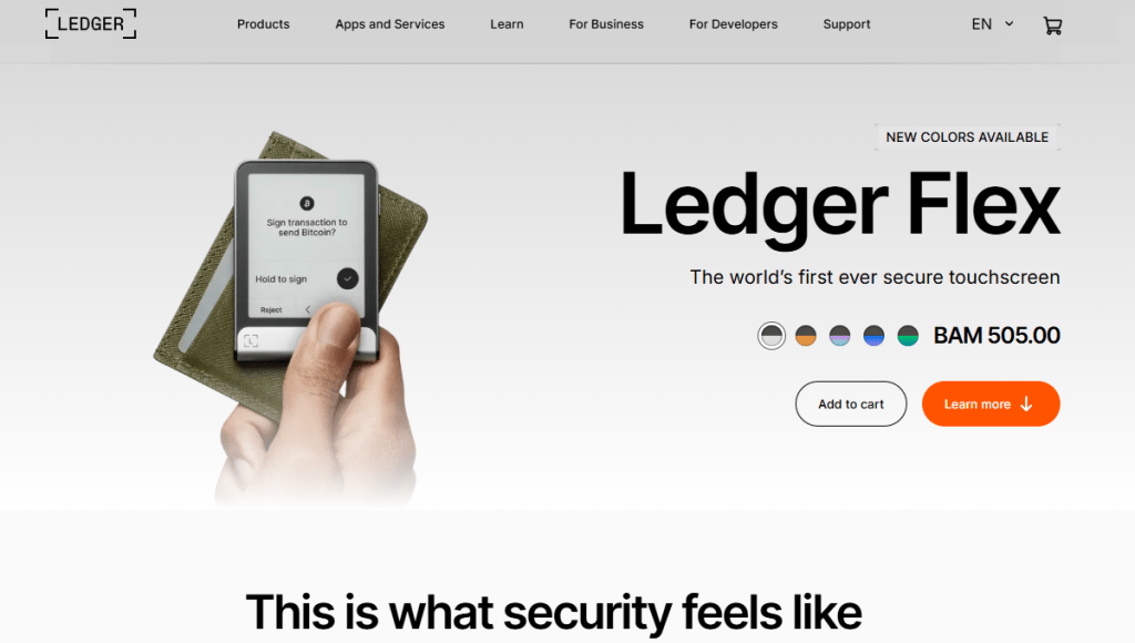 4. Ledger Wallet – Industrijski Standard za Bitcoin Novčanike