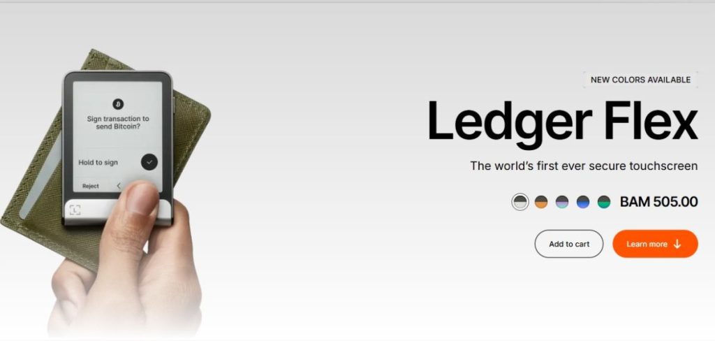 4. Ledger – Hardwarová Ethereum peněženka s profesionální ochranou