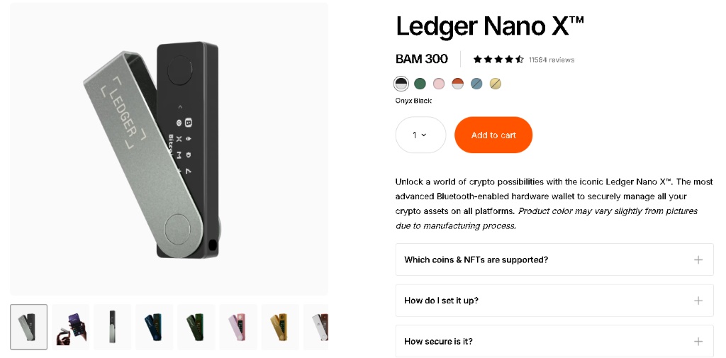Ledger Nano X Популярен студен портфейл