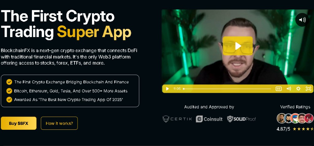 Mi az a BlockchainFX (BFX)