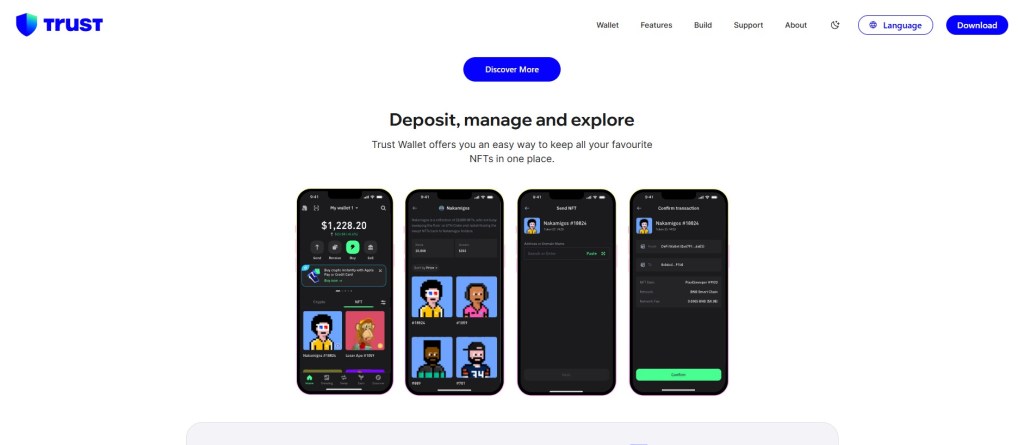 NFT Galerija ir dApp Naršyklė