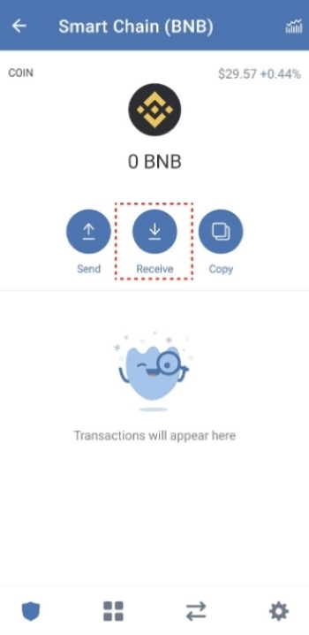 Prvi koraci u korišćenju Trust Wallet-a