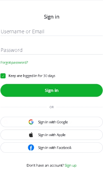 Registrácia účtu na eToro