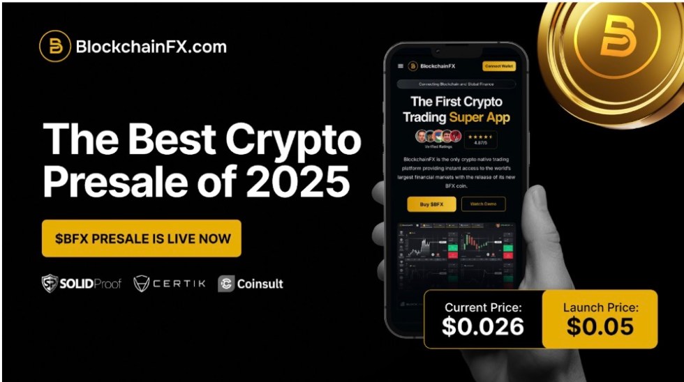 Best Crypto Coin to Buy Before the Next Bitcoin All-Time High: BlockchainFX Presale Booms