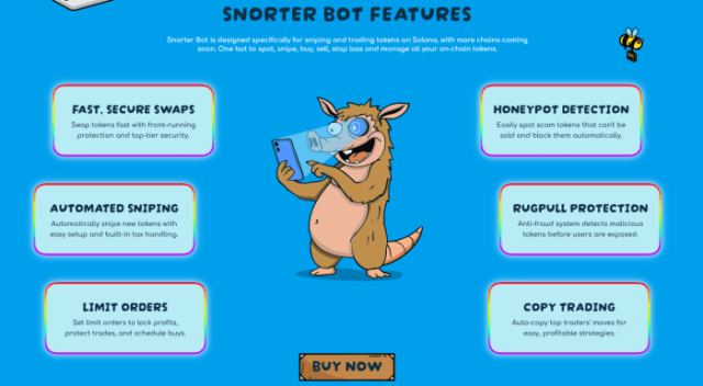 Snorter Bot features.
