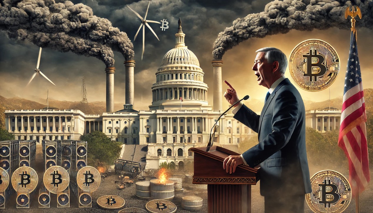 Senator explodes the impact of the environmental crypto, warns of future recovery