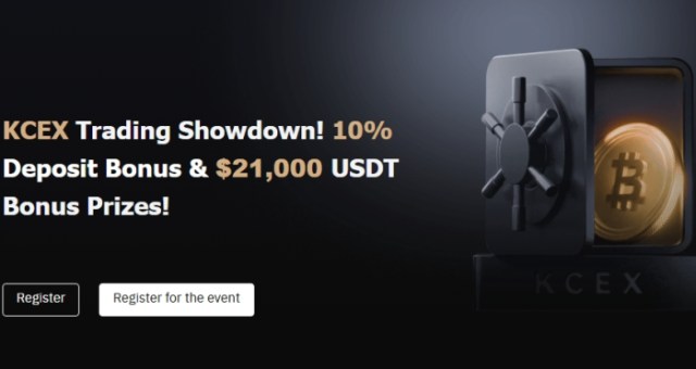 KCEX sign up bonus.