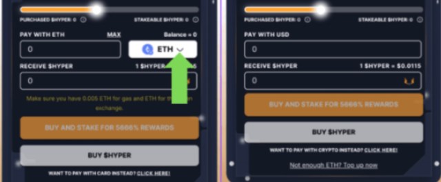 Select Payment Method Bitcoin Hyper