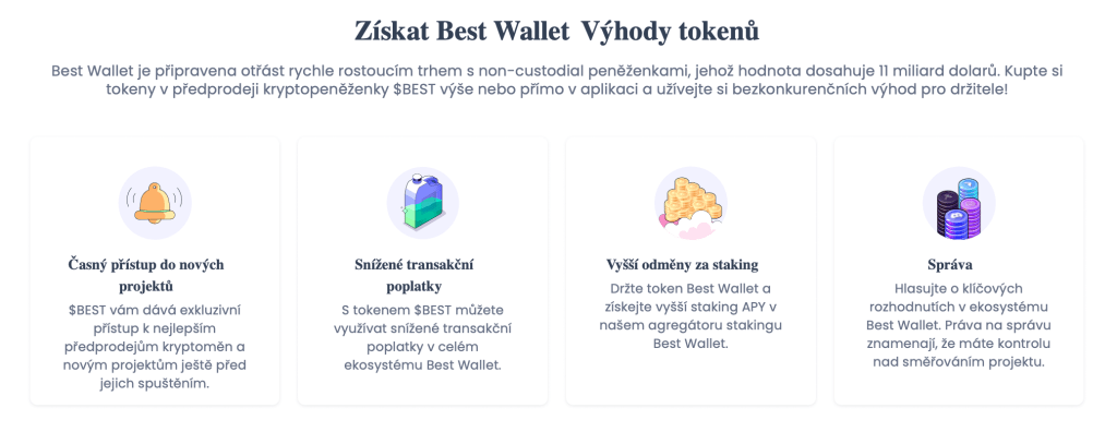 Benefity tokenu $BEST