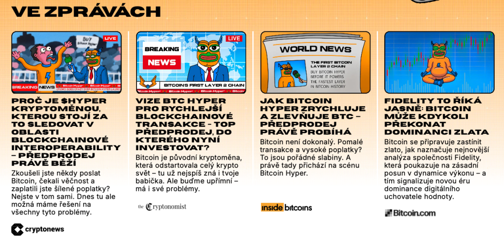 Zprávy Bitcoin Hyper
