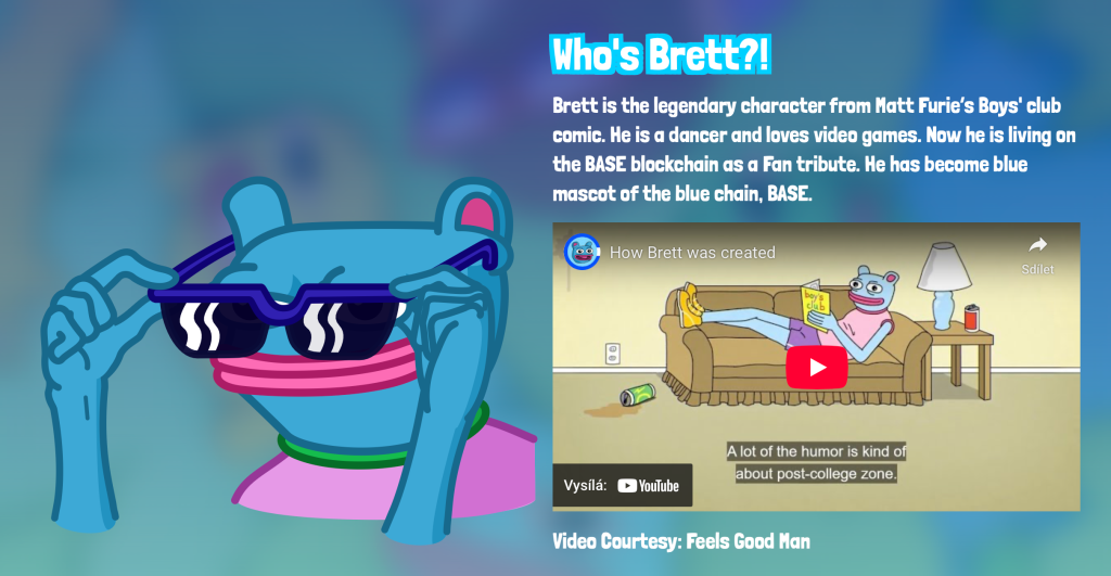 Brett (Based) - nové meme coiny