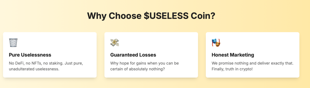 Useless Coin