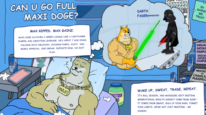 The Maxi Doge meme pictured.