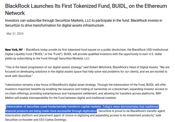 BlackRock Plans Tokenization as IBIT Surpasses 0B in AUM and $HYPER’s Presale Reaches .9M