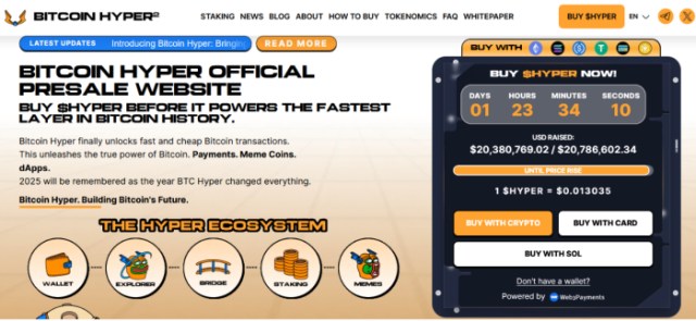 Visit The Bitcoin Hyper Website