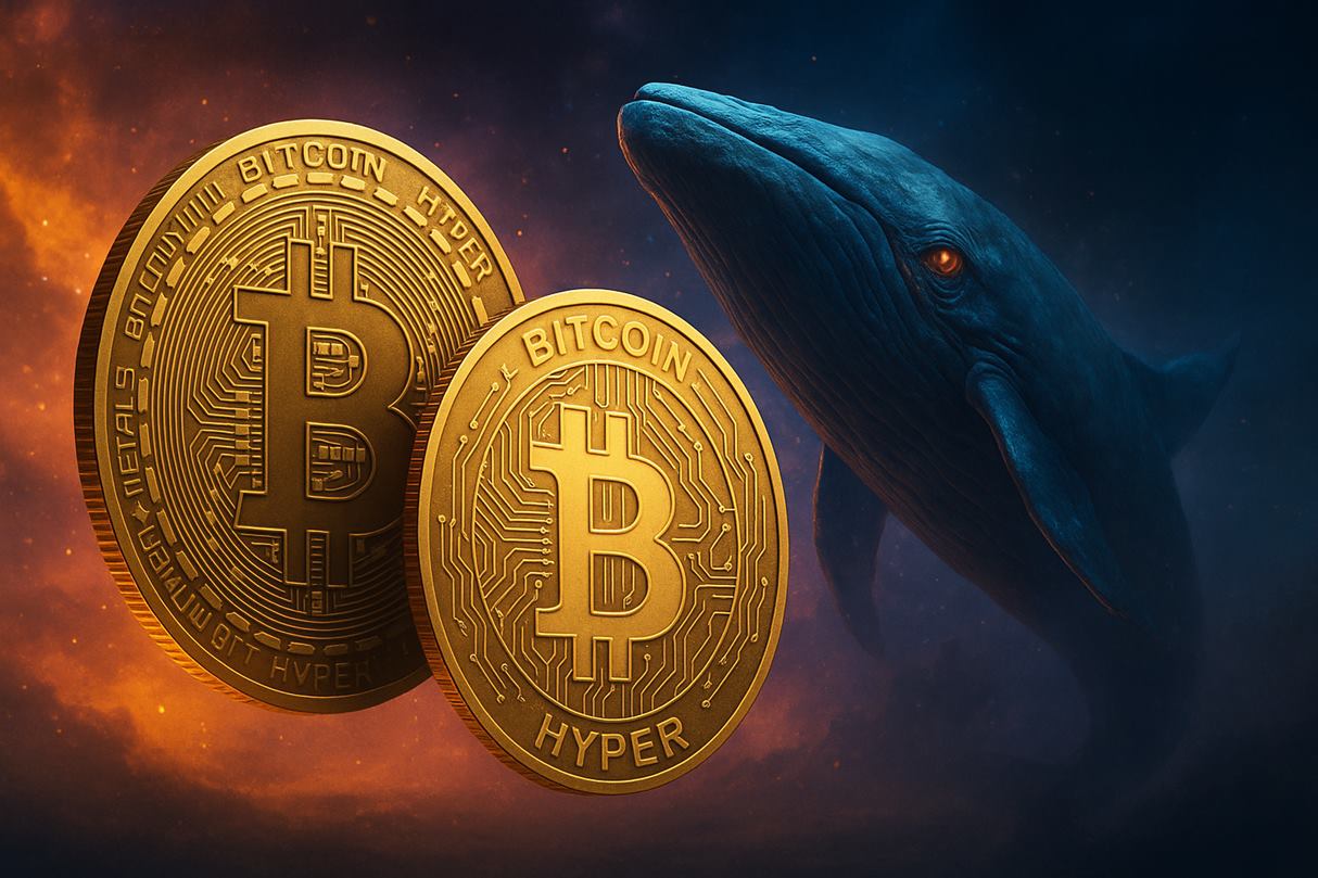 クジラが5日間で約1億4,400万円購入──Bitcoin Hyperは次に爆発するICO仮想通貨か