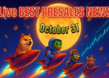 Best Presales Live News Today: Latest Updates on Early Crypto Projects with 10x Potential (October 31)