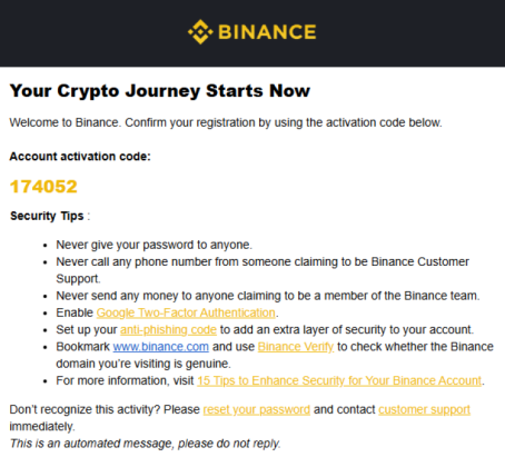 binance verification