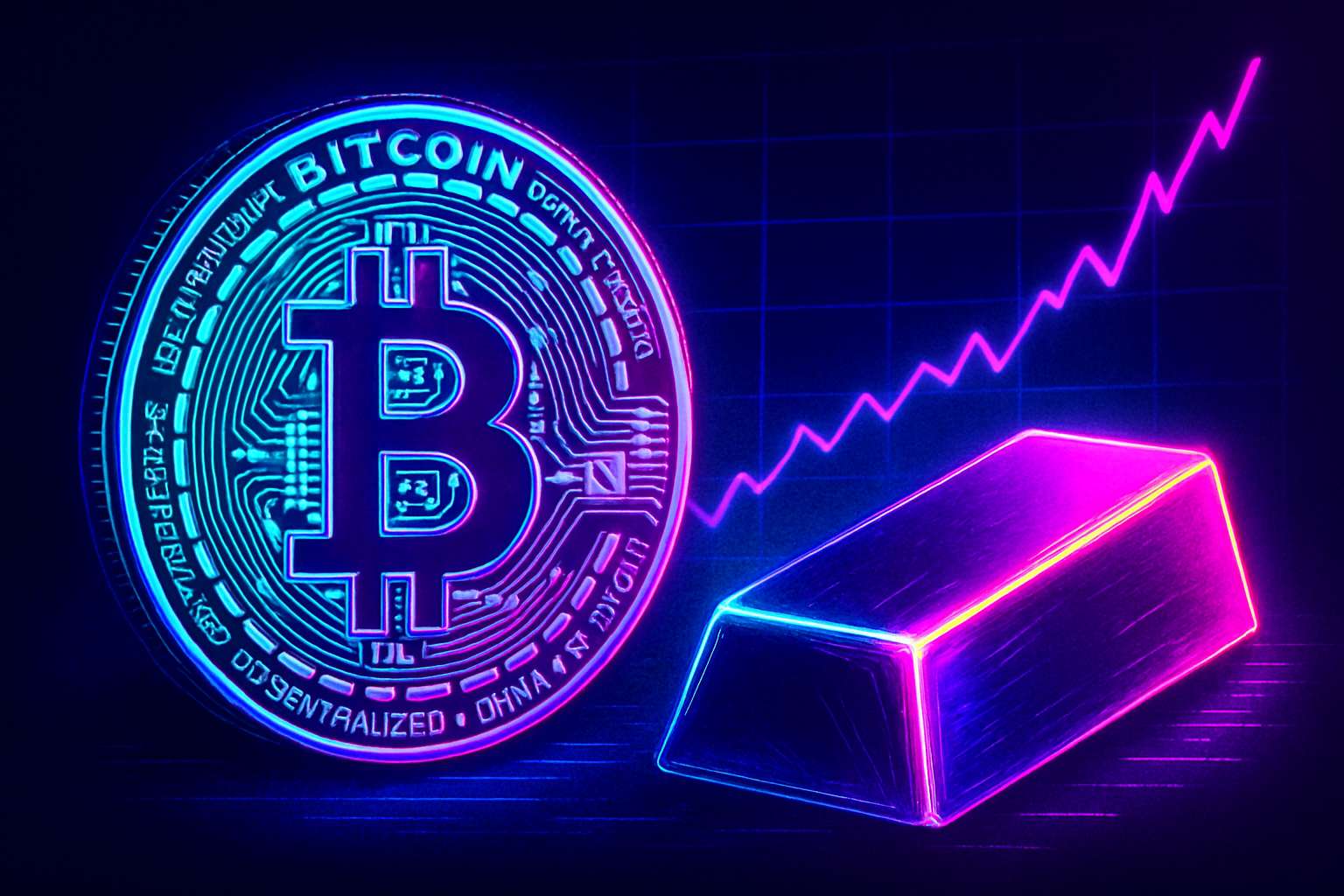 Bitcoin Presose: Vaneck Sieht BTC BALD GOLD GOLD Überholen undfristi bi 650k