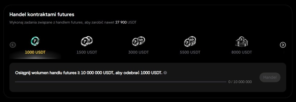 bonus weex futures handel kontraktami terminowymi