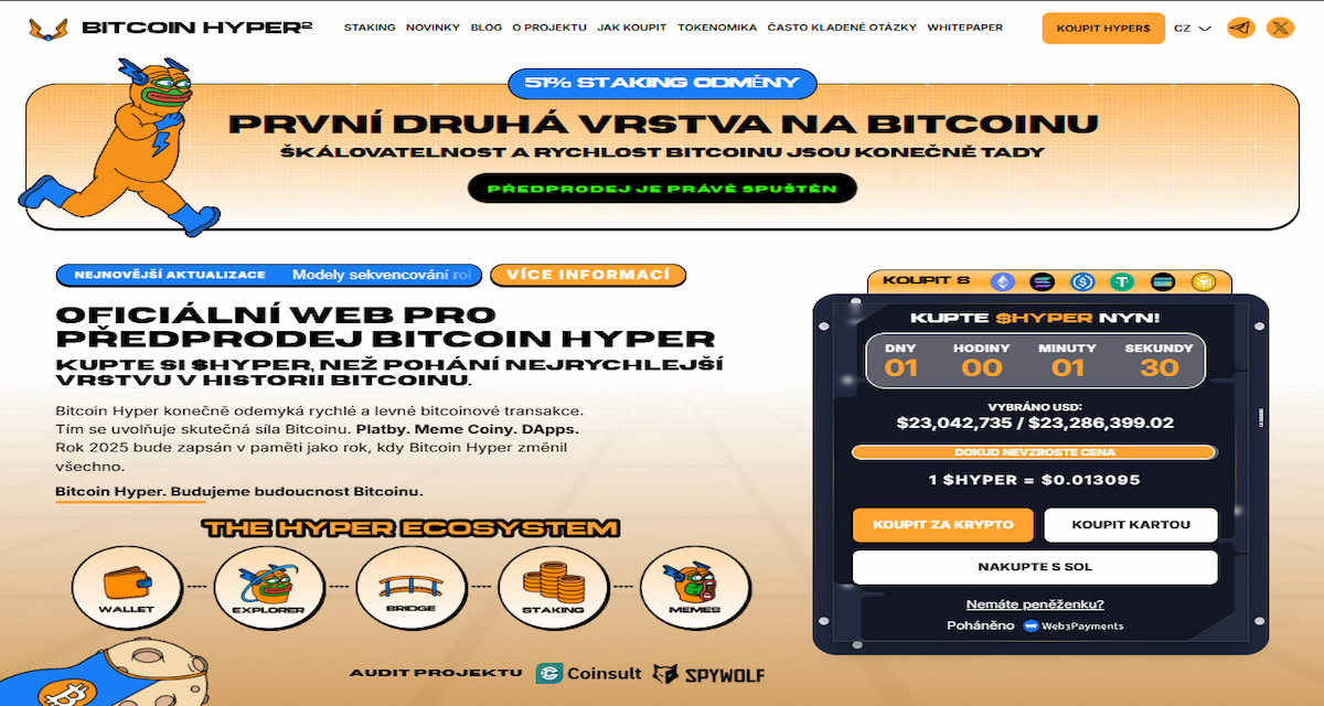 Tokenomika Bitcoin Hyper a staking