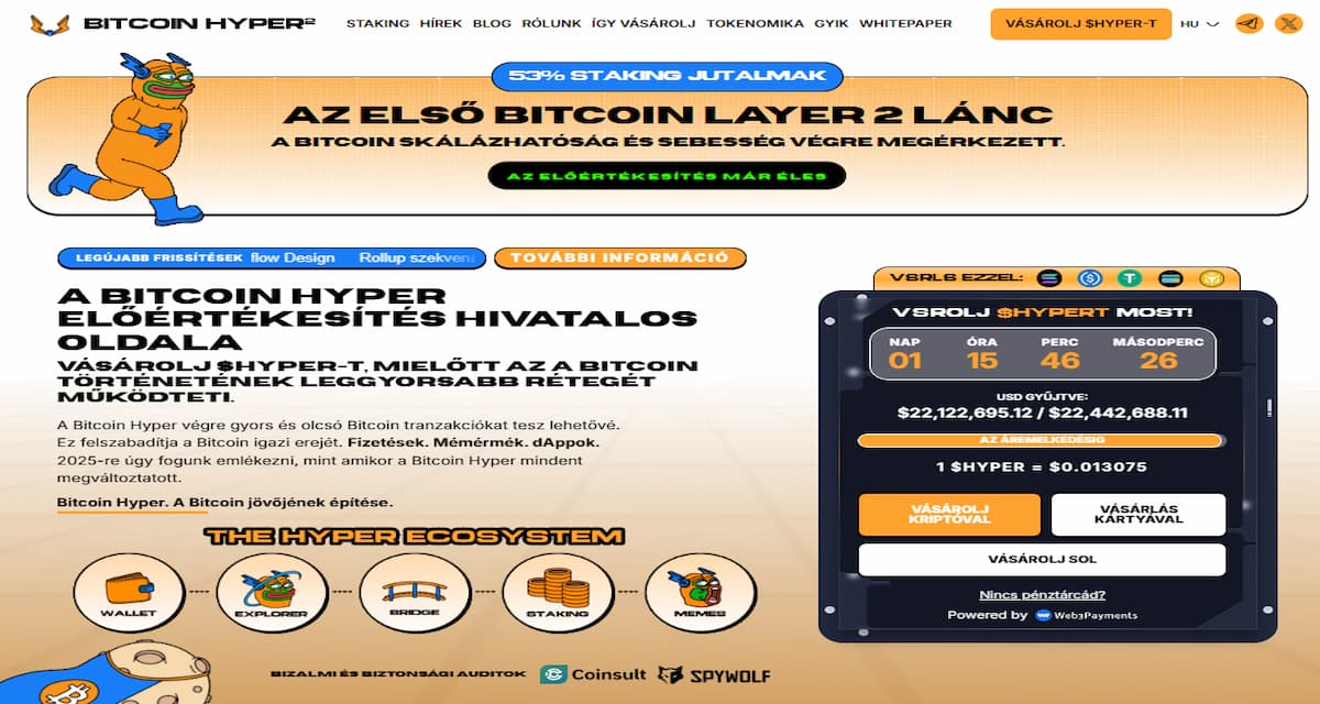 Mi az a Bitcoin Hyper?