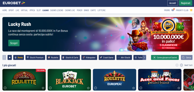 casino online sicuri - eurobet