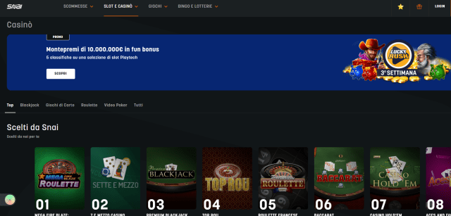 casino online sicuri - snai