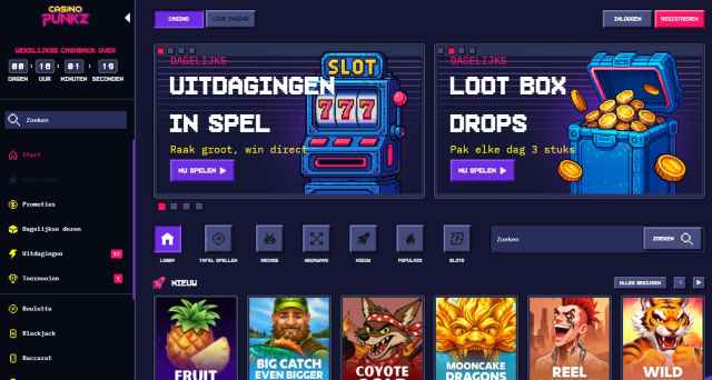 CasinoPunkz crypto casino