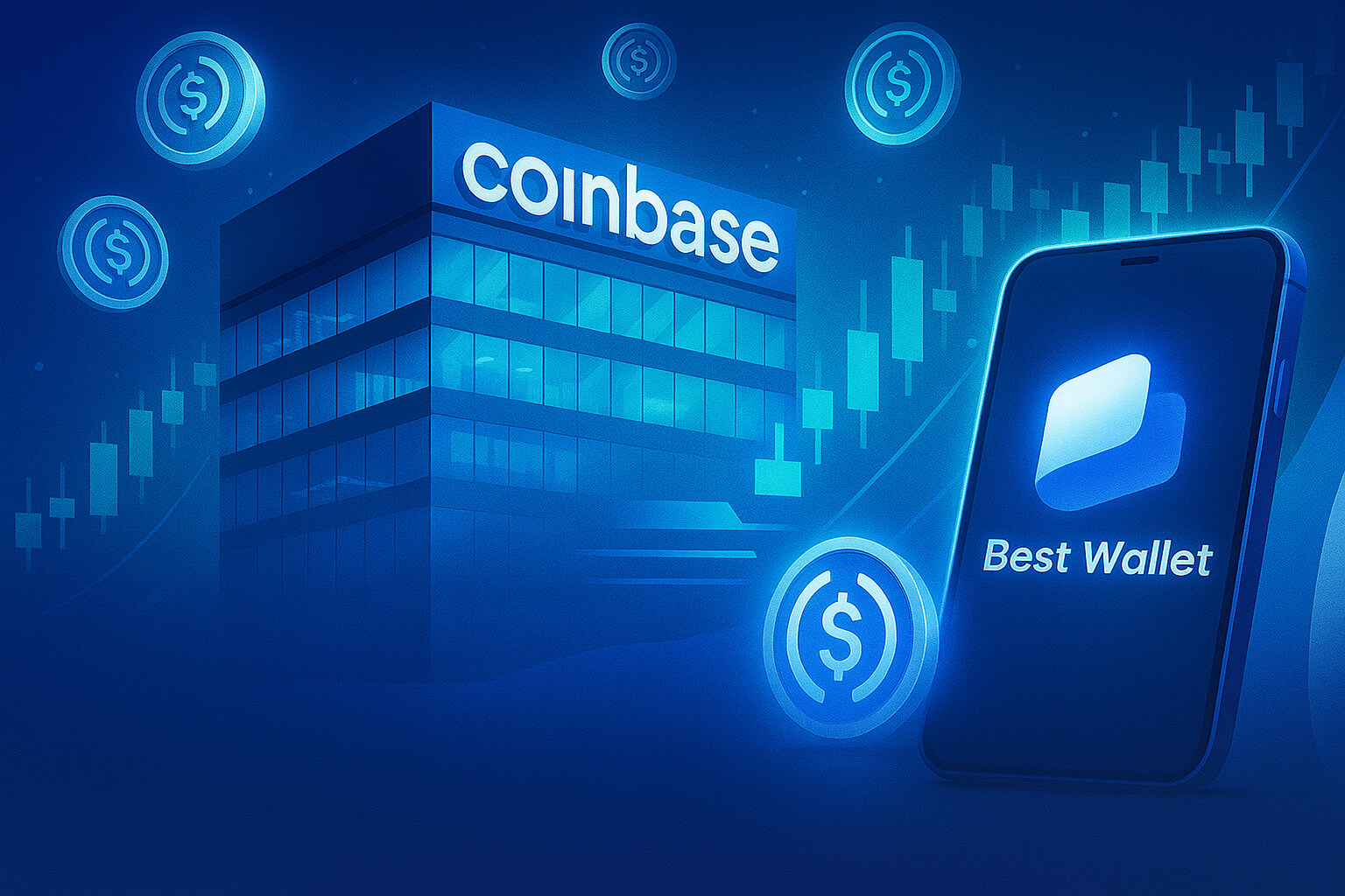 Coinbase Reports $433M Profit Thanks to Stablecoin Growth – Best Wallet Token Crosses $16.7M