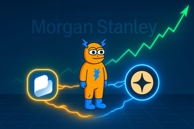 Morgan Stanley Turns Cautiously Bullish – 3 Cryptos Poised to Explode Next