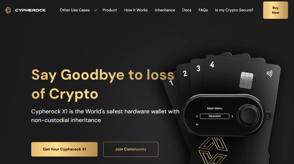 3. Cypherock Wallet – Hardverski Bitcoin Novčanik Bez Seed Phrase-a