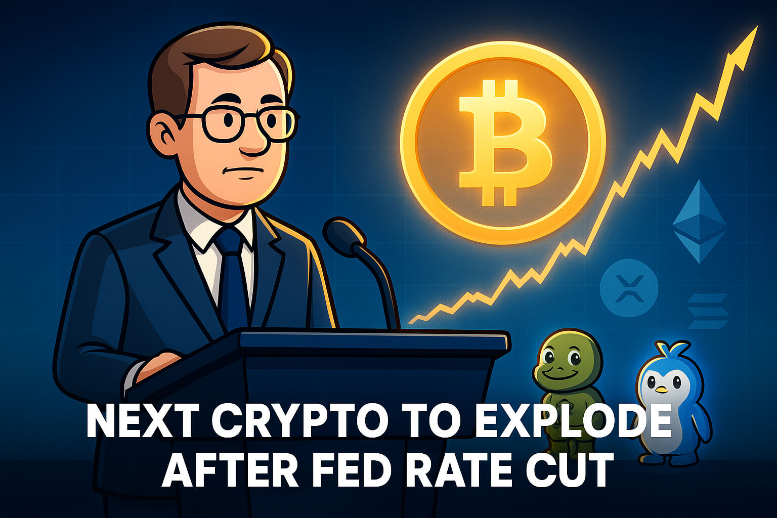 FED 25 BPS Rate Cut Sparks Dovish Pivot – Find Out the Next Crypto to Explode