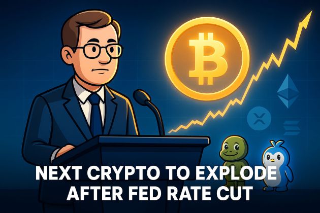 FED 25 BPS Rate Cut Sparks Dovish Pivot – Find Out the Next Crypto to Explode
