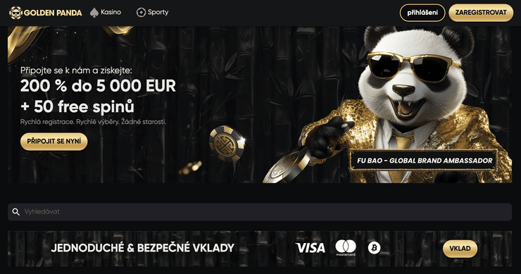 golden panda online stavkovanie
