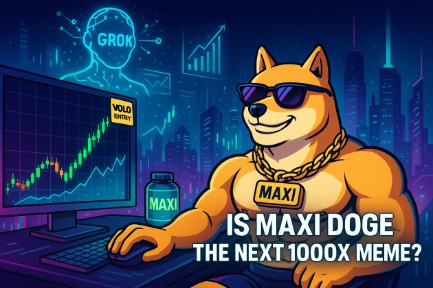 Grok predice el precio de Dogecoin: ¿Es Maxi Doge la próxima Cripto que explotará 1000x?