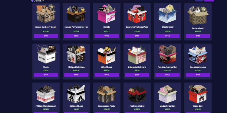 JemLit Fashion mystery box