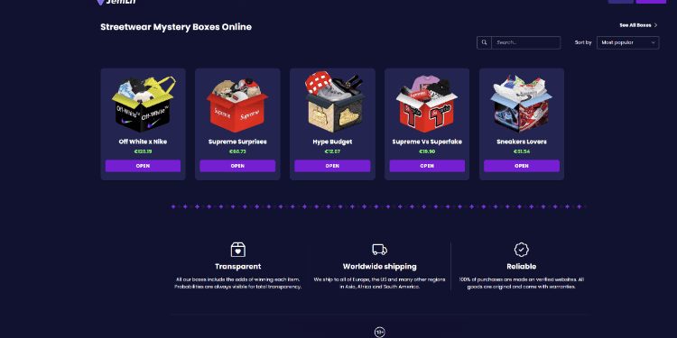 JemLit Streetwear mystery box