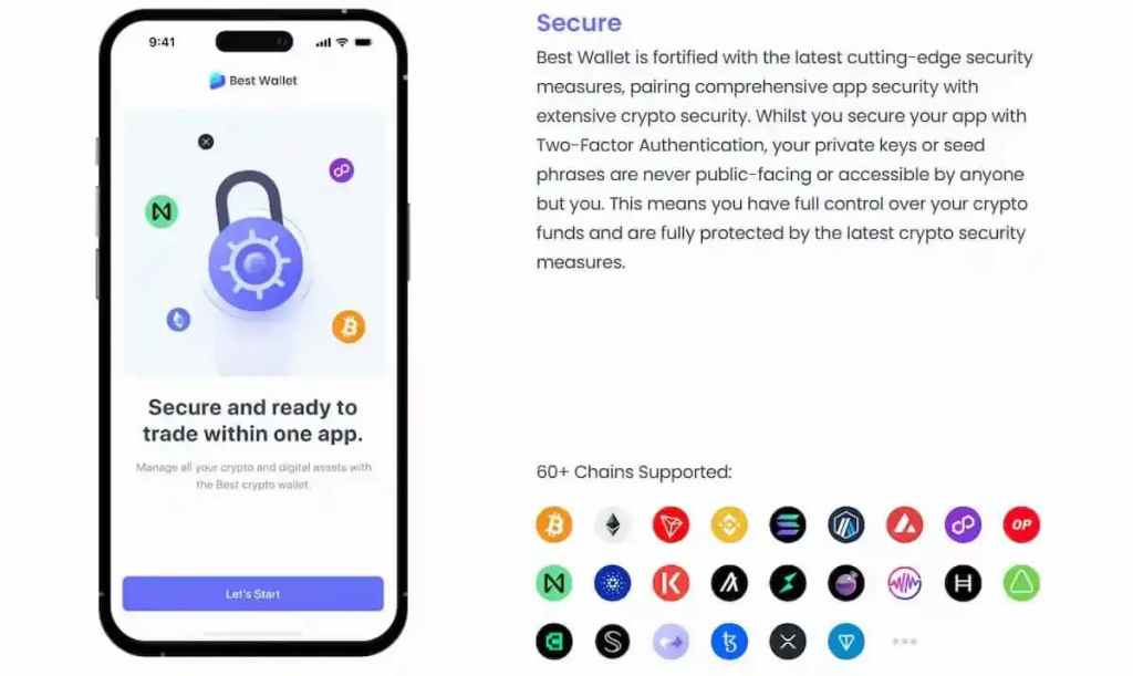 Шаг 5: Храните токены в безопасности (Best Wallet)