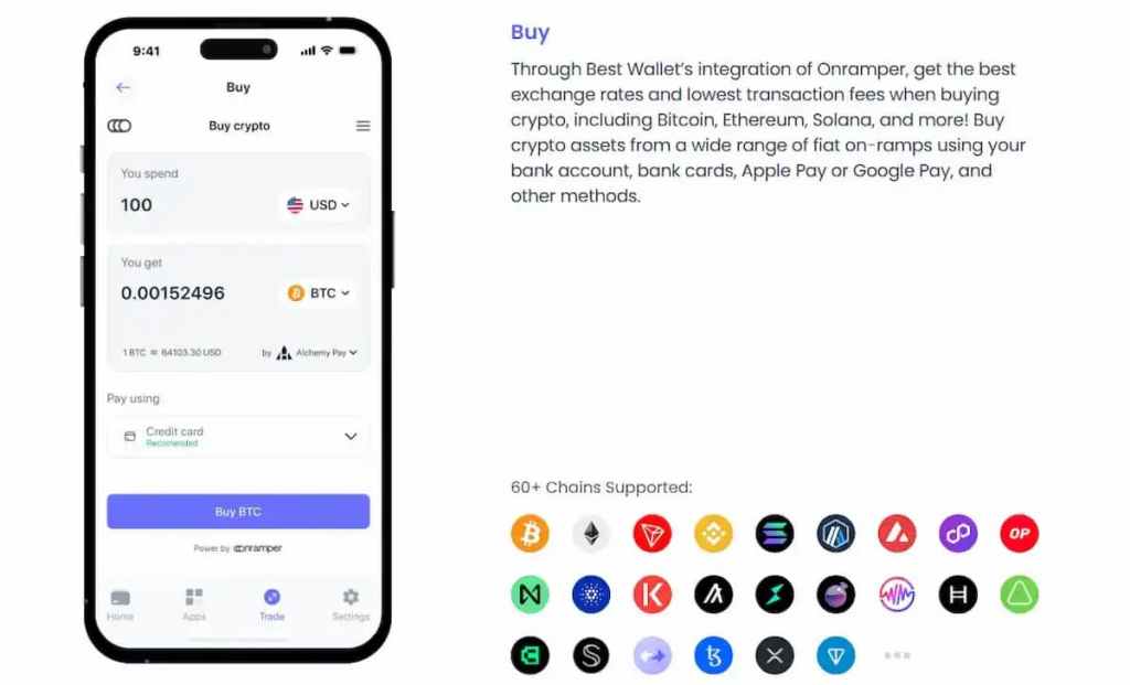 Завершите покупку (Best Wallet)